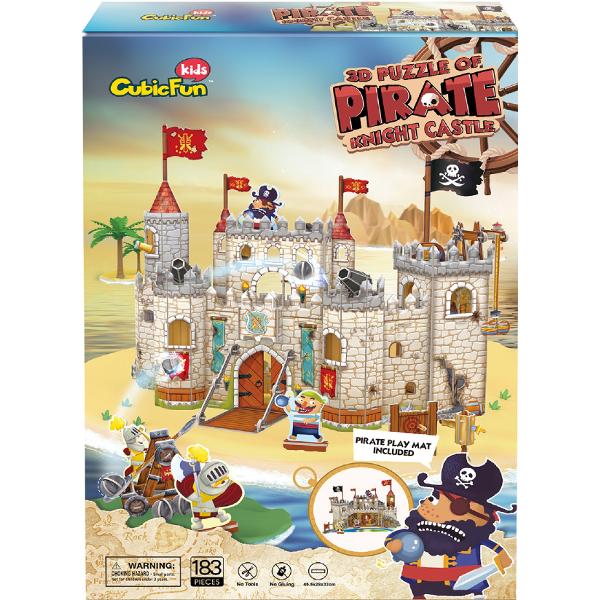 Puzzle 3D. Castelul piratilor