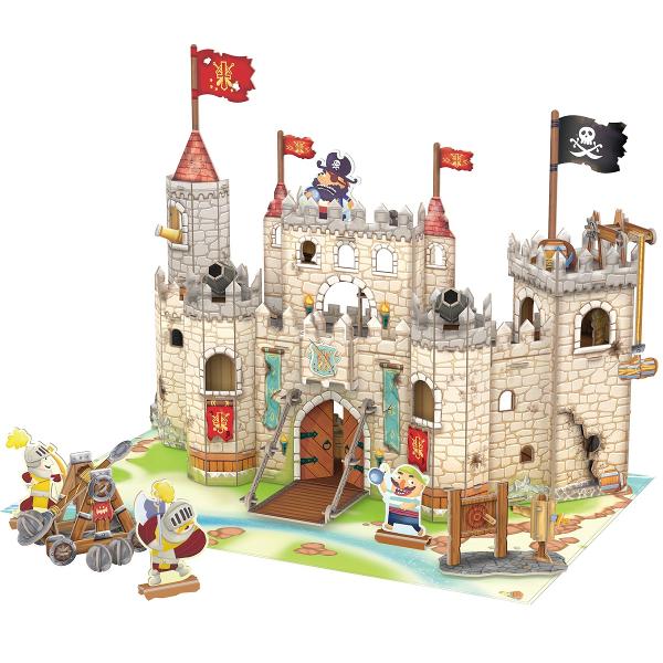 Puzzle 3D. Castelul piratilor