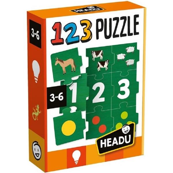 Puzzle: Sa invatam numerele de la 1 la 9