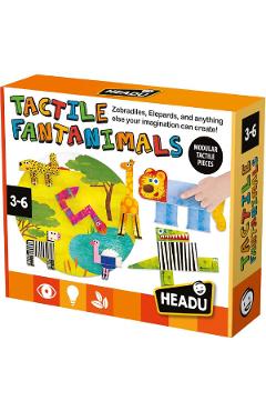 Poza produsului Cartonase tactile cu animale