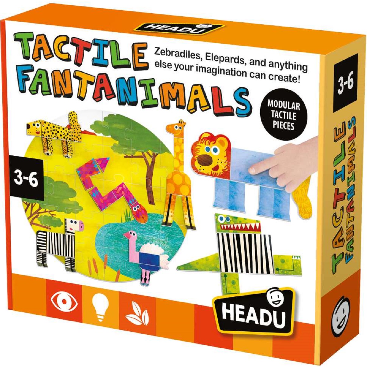 Cartonase tactile cu animale