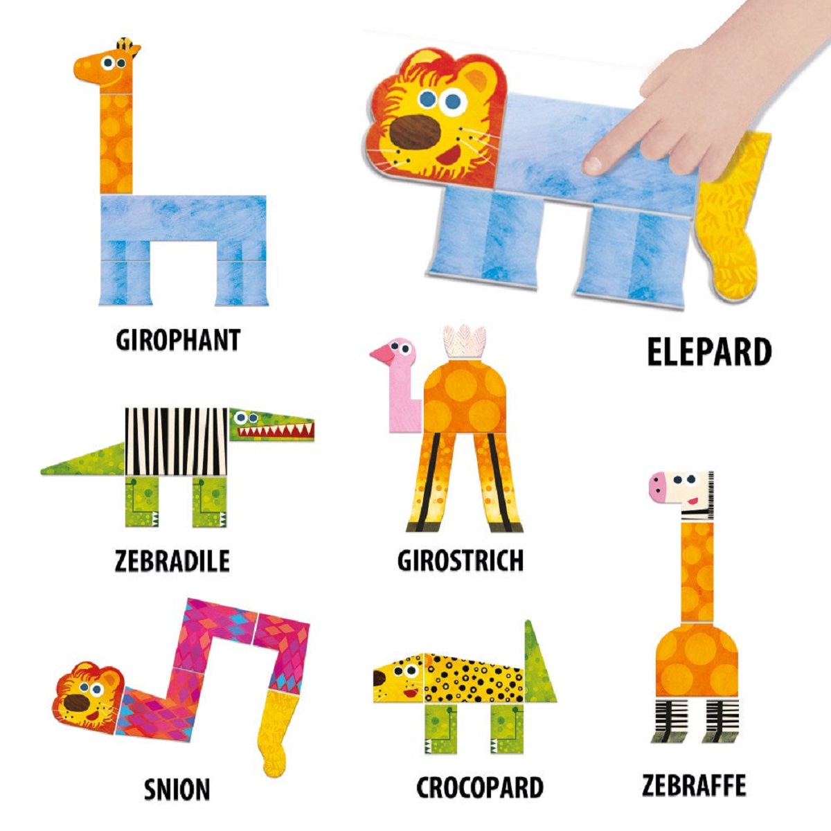 Cartonase tactile cu animale