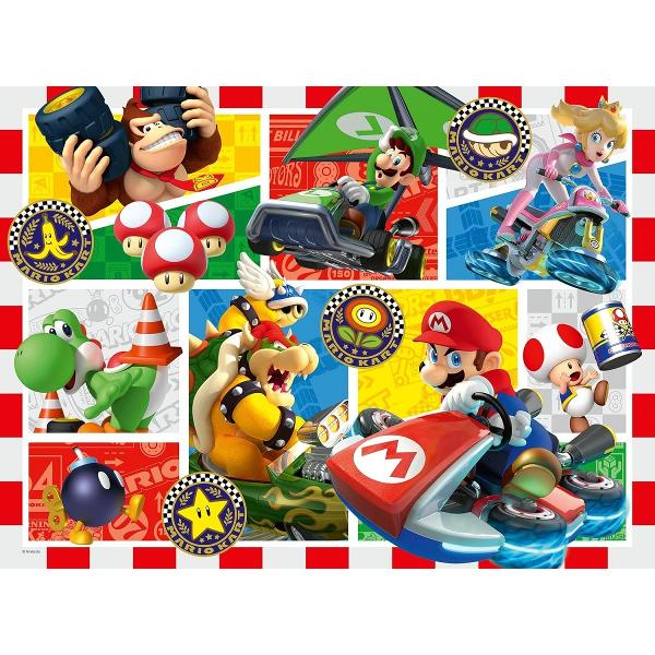 Puzzle 150. Super Mario si kart