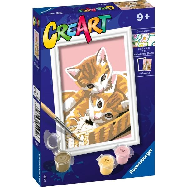 Pictura pe numere: Pisicute dragalase