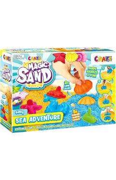 Poza produsului Nisip kinetic: Set cu forme marine