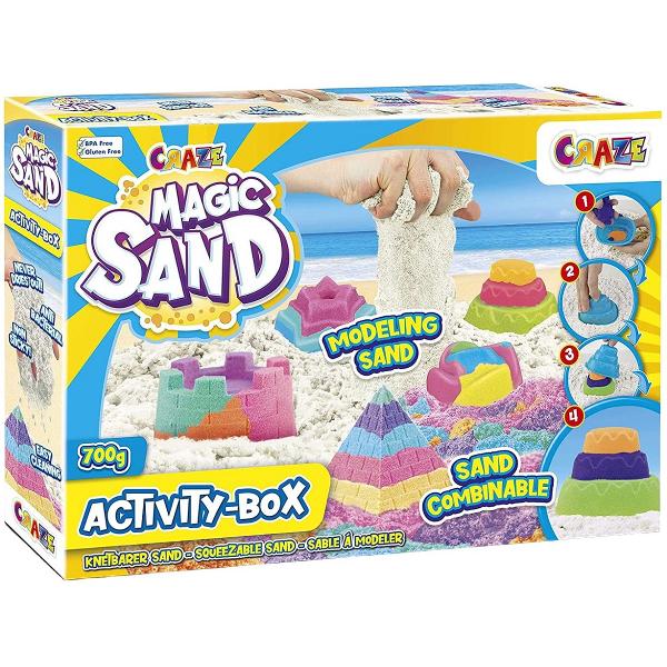 Nisip kinetic: Set activitati