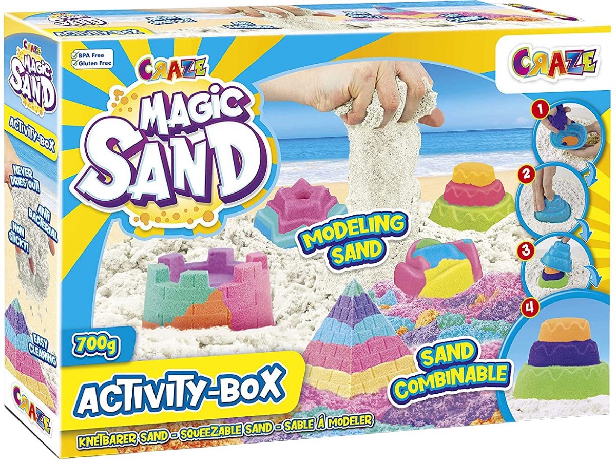 Nisip kinetic: Set activitati