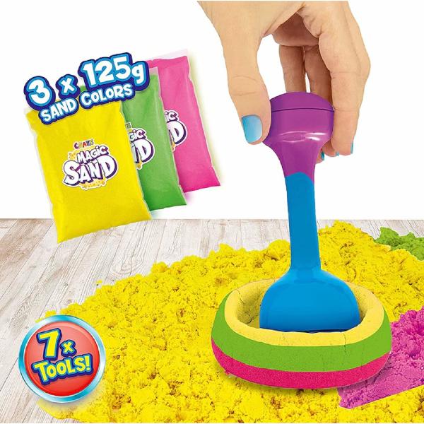 Nisip kinetic: Set joaca neon