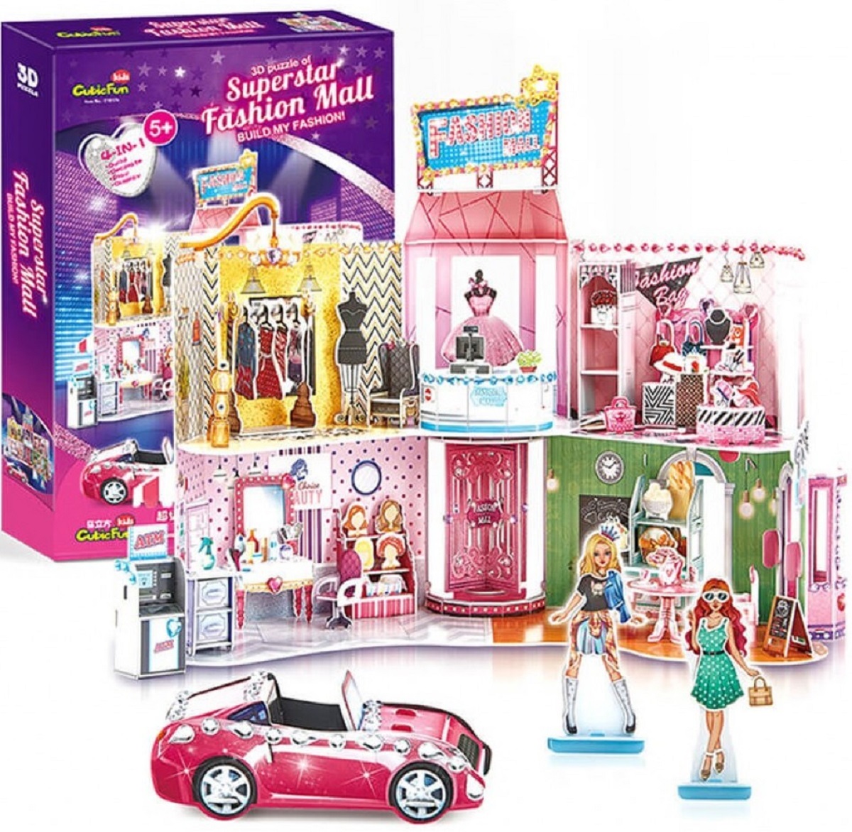 Puzzle 3D. Fashion Mall