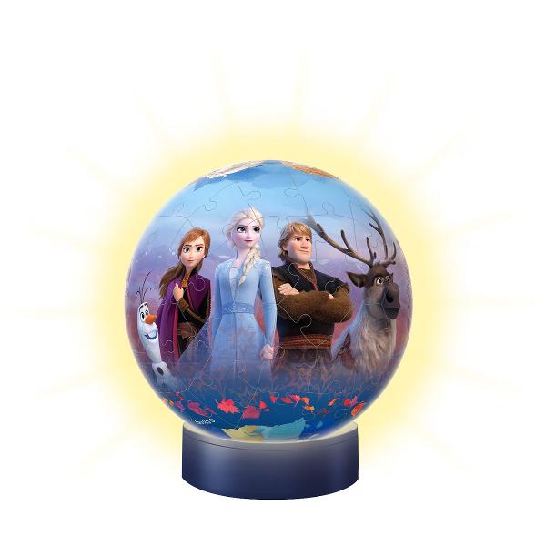 Puzzle 3D bila: Frozen II. Editie luminoasa	