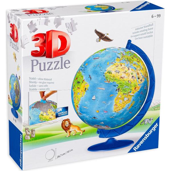 Puzzle 3D: Globul lumii