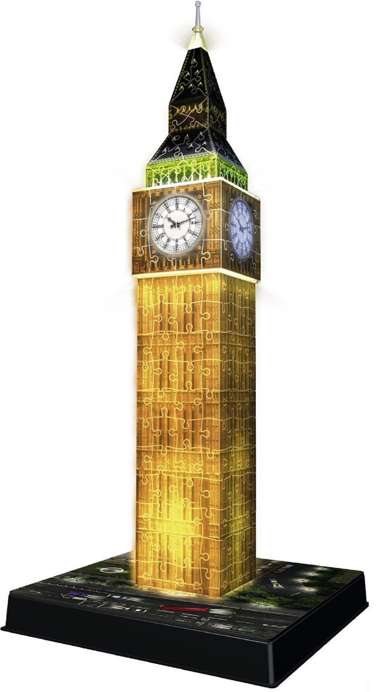 Puzzle 3D: Big Ben. Editie luminoasa