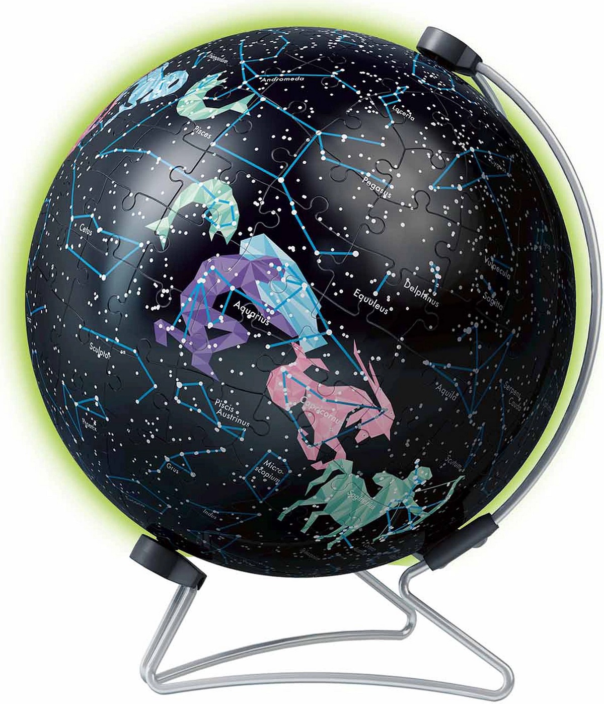 Puzzle 3D: Glob. Lumineaza in intuneric