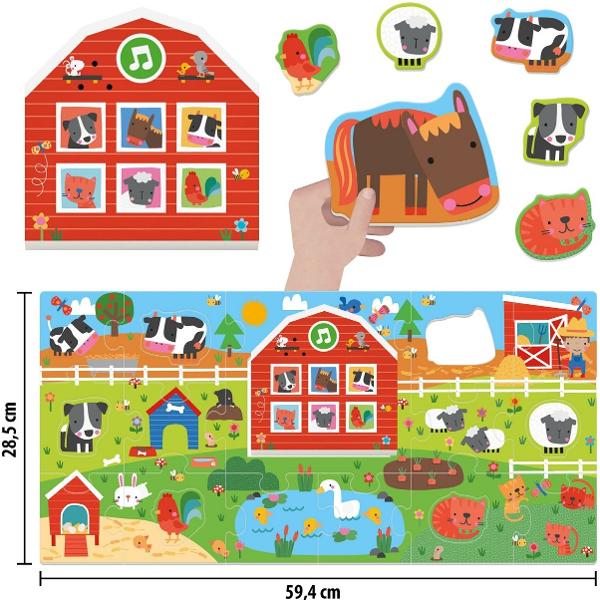 Joc Montessori: Sa ascultam sunetele animalelor
