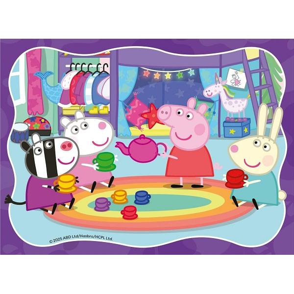 Puzzle 4 in 1. Peppa Pig