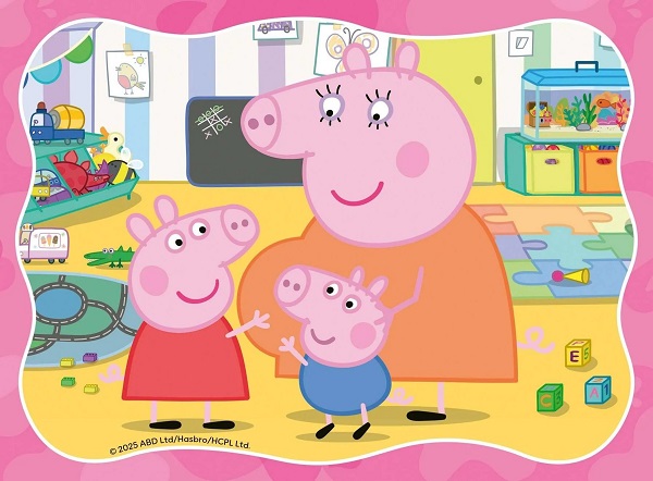 Puzzle 4 in 1. Peppa Pig