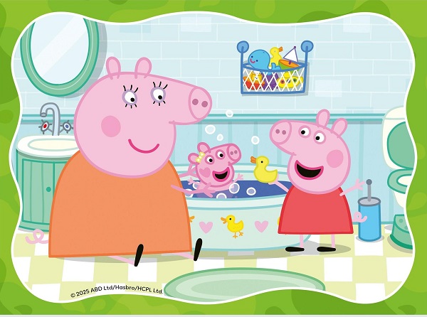 Puzzle 4 in 1. Peppa Pig