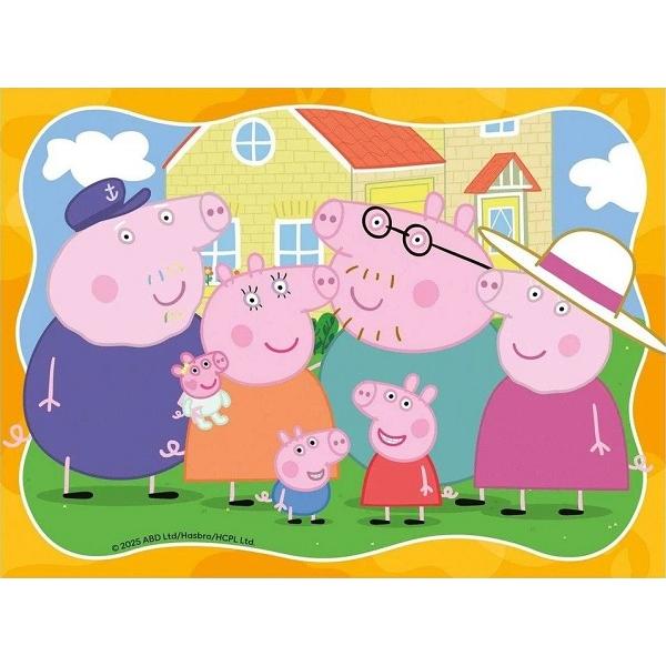 Puzzle 4 in 1. Peppa Pig