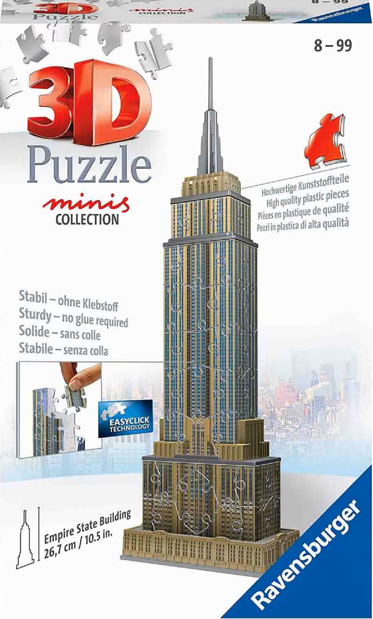 Puzzle 3D: Mini Empire State Building
