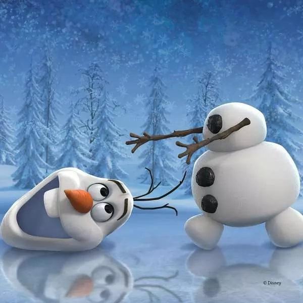 Puzzle 3x49 piese. Frozen