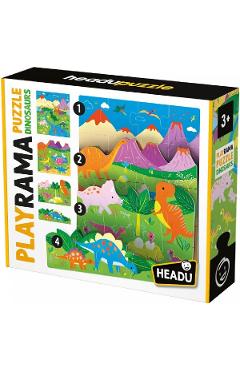 Poza produsului Puzzle dinozauri
