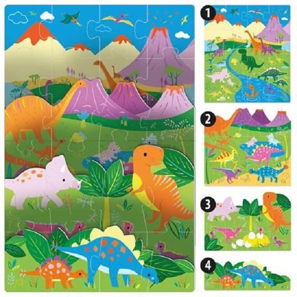 Puzzle dinozauri