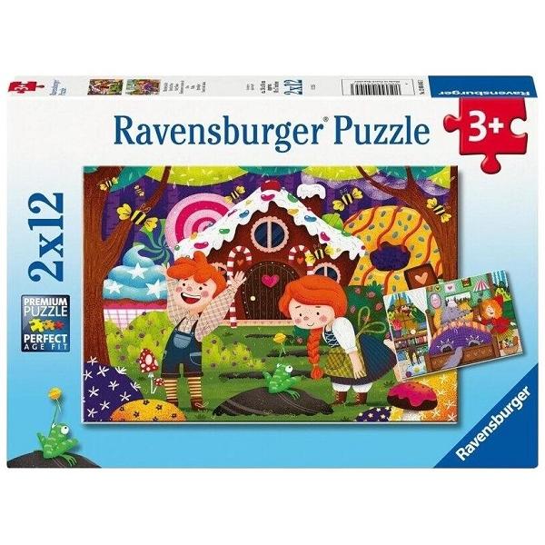 Puzzle 2x12 piese. Povesti cu zane