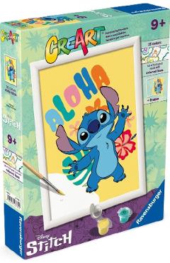 Poza produsului Pictura pe numere: Aloha Disney Stitch