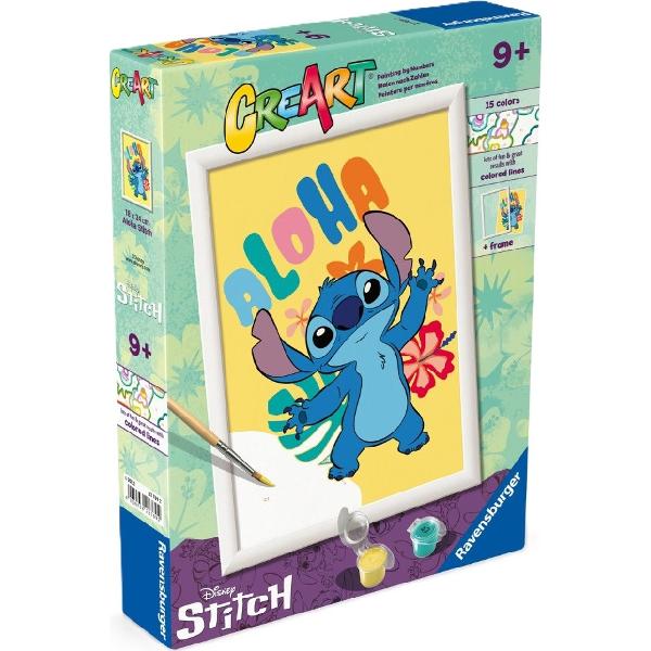 Pictura pe numere: Aloha Disney Stitch