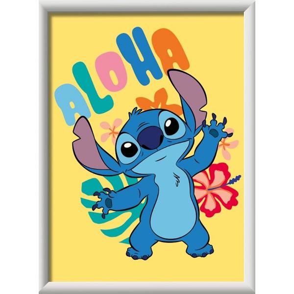 Pictura pe numere: Aloha Disney Stitch