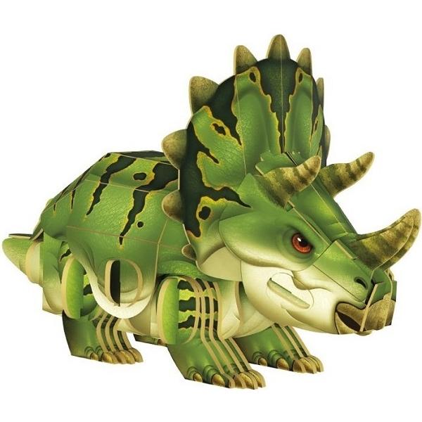 Puzzle 3D. Triceratops