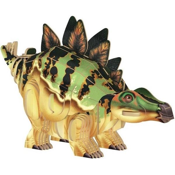 Puzzle 3D. Stegozaur