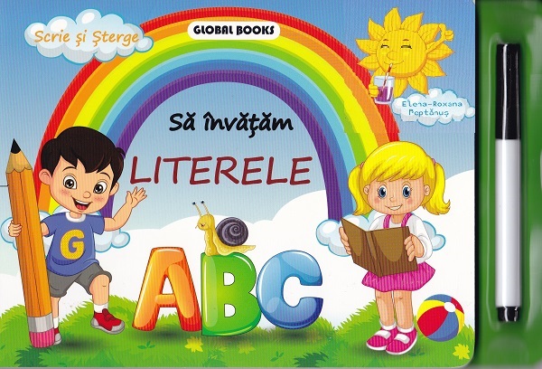 Sa invatam literele: ABC. Scrie si sterge Ed.2025 - Elena-Roxana Peptanus