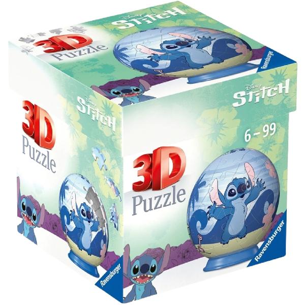 Puzzle 3D mini bila: Disney Stitch