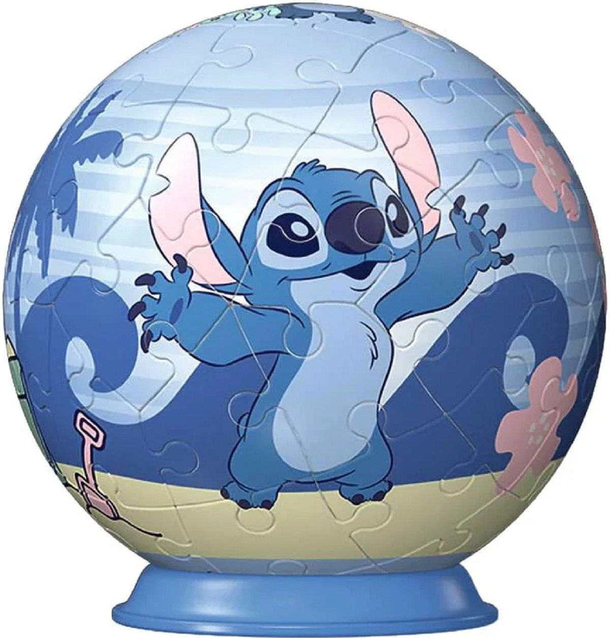 Puzzle 3D mini bila: Disney Stitch