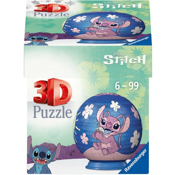 Puzzle 3D mini bila: Disney Stitch Angel