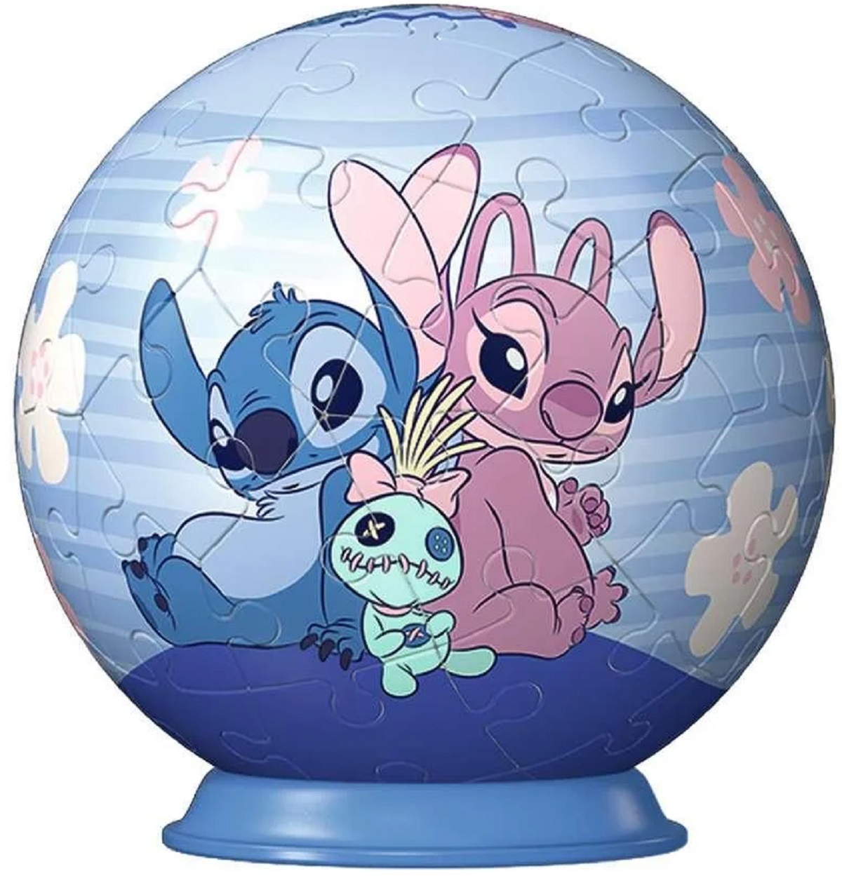 Puzzle 3D mini bila: Disney Stitch Angel si Stitch