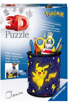 Poza produsului Puzzle 3D: Suport pixuri. Pokemon