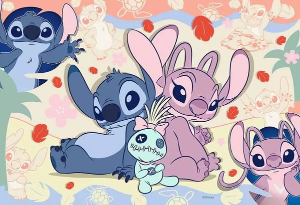 Puzzle 35 piese: Disney. Stitch