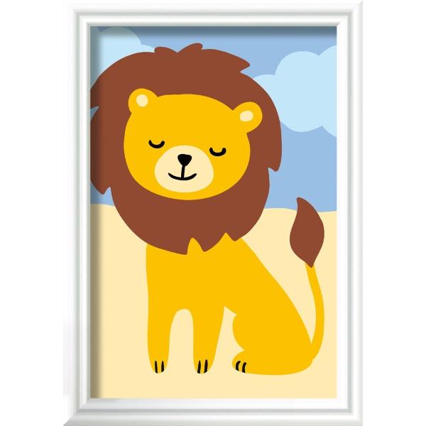 Pictura pe numere: Leu