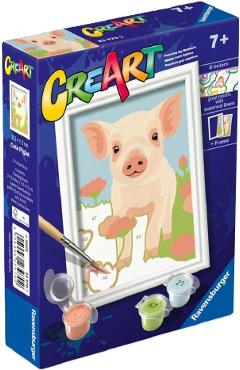 Poza produsului Pictura pe numere: Porcusor Dragut