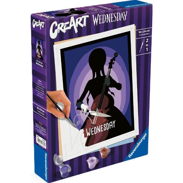 Pictura pe numere: Wednesday