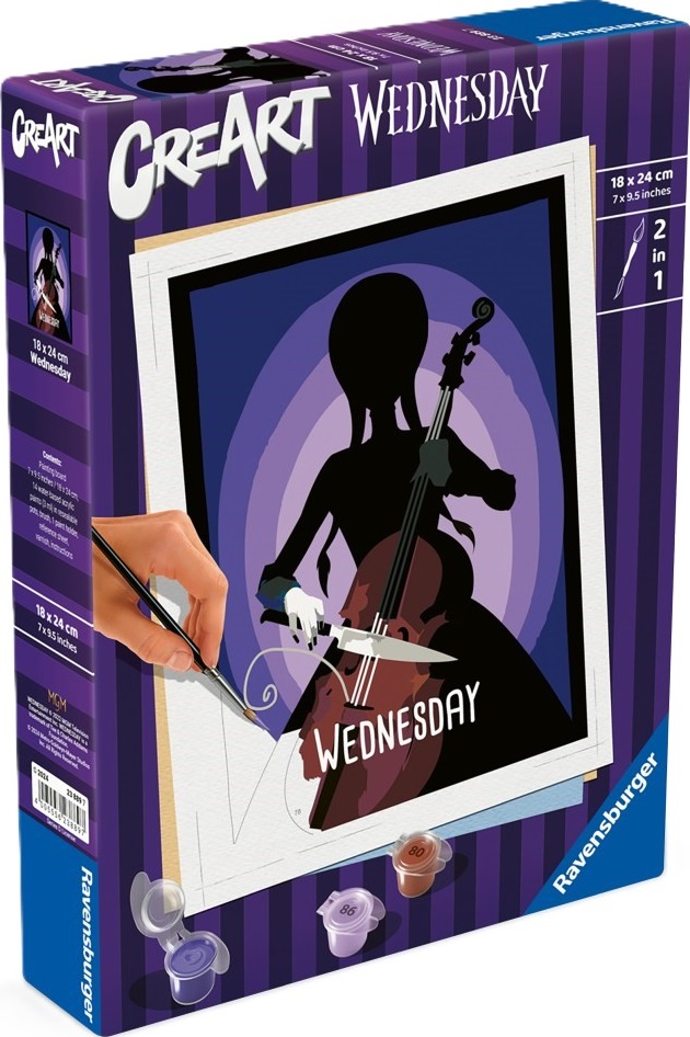 Pictura pe numere: Wednesday