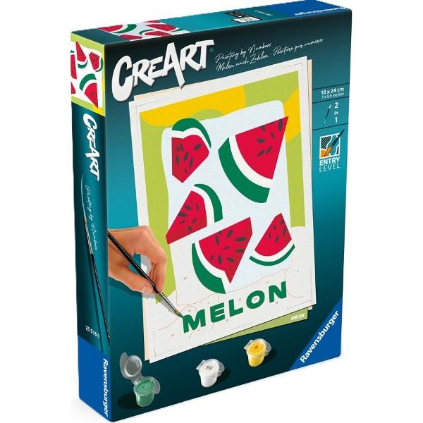 Pictura pe numere: Pepene