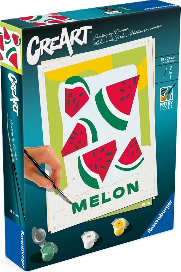 Pictura pe numere: Pepene