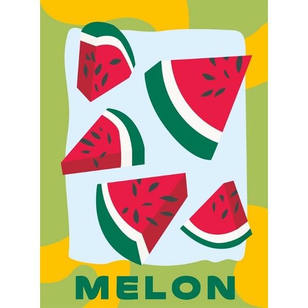 Pictura pe numere: Pepene