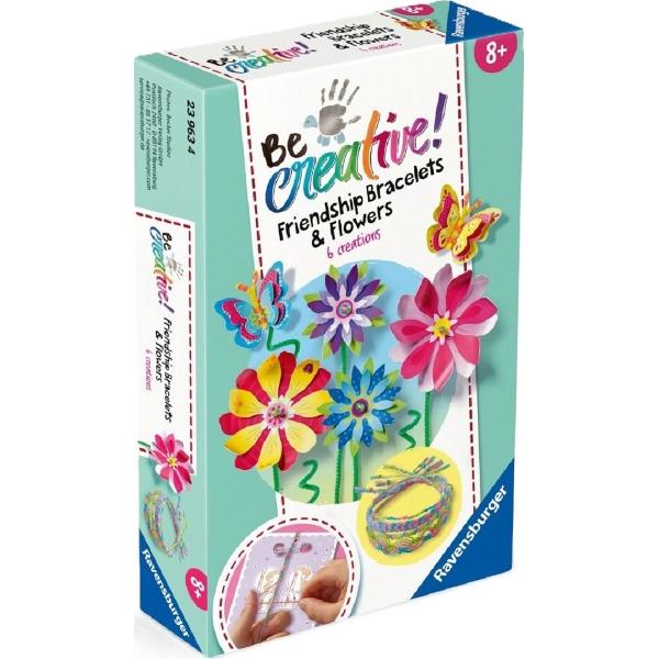 Set mini de creatie: Flori si bratari