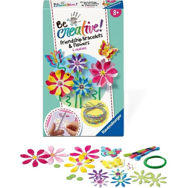 Set mini de creatie: Flori si bratari