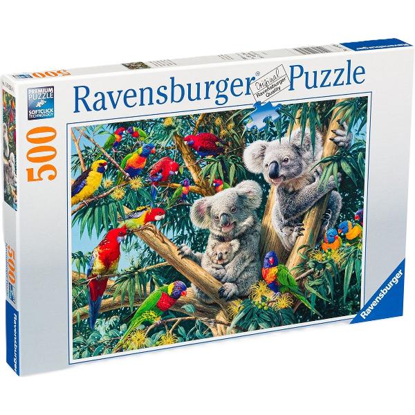 Puzzle 500 piese. Koala in copac