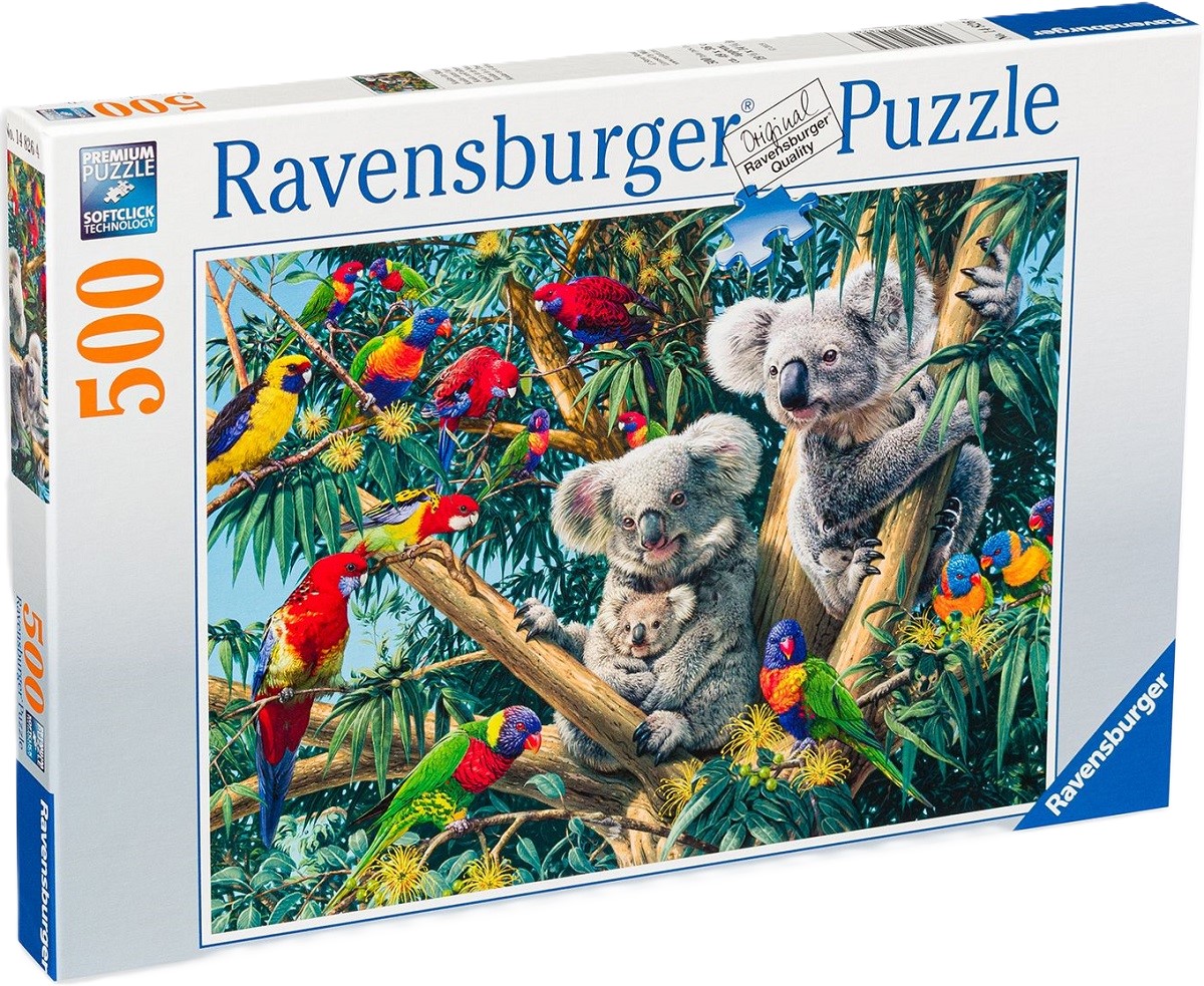 Puzzle 500 piese. Koala in copac